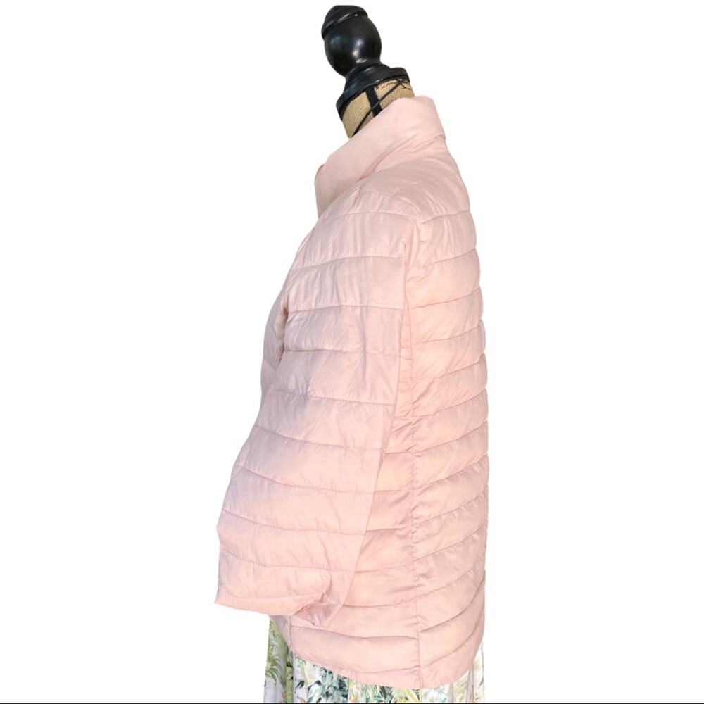 OLD NAVY baby pink puffer jacket size MEDIUM - Picture 4 of 11